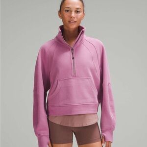 🩷Lululemon Scuba Oversized Funnel Neck Half-Zip
Velvet Dust~ M/L